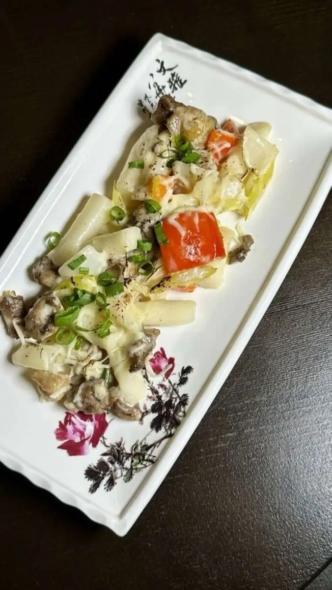 Токпокки с курицей и овощами