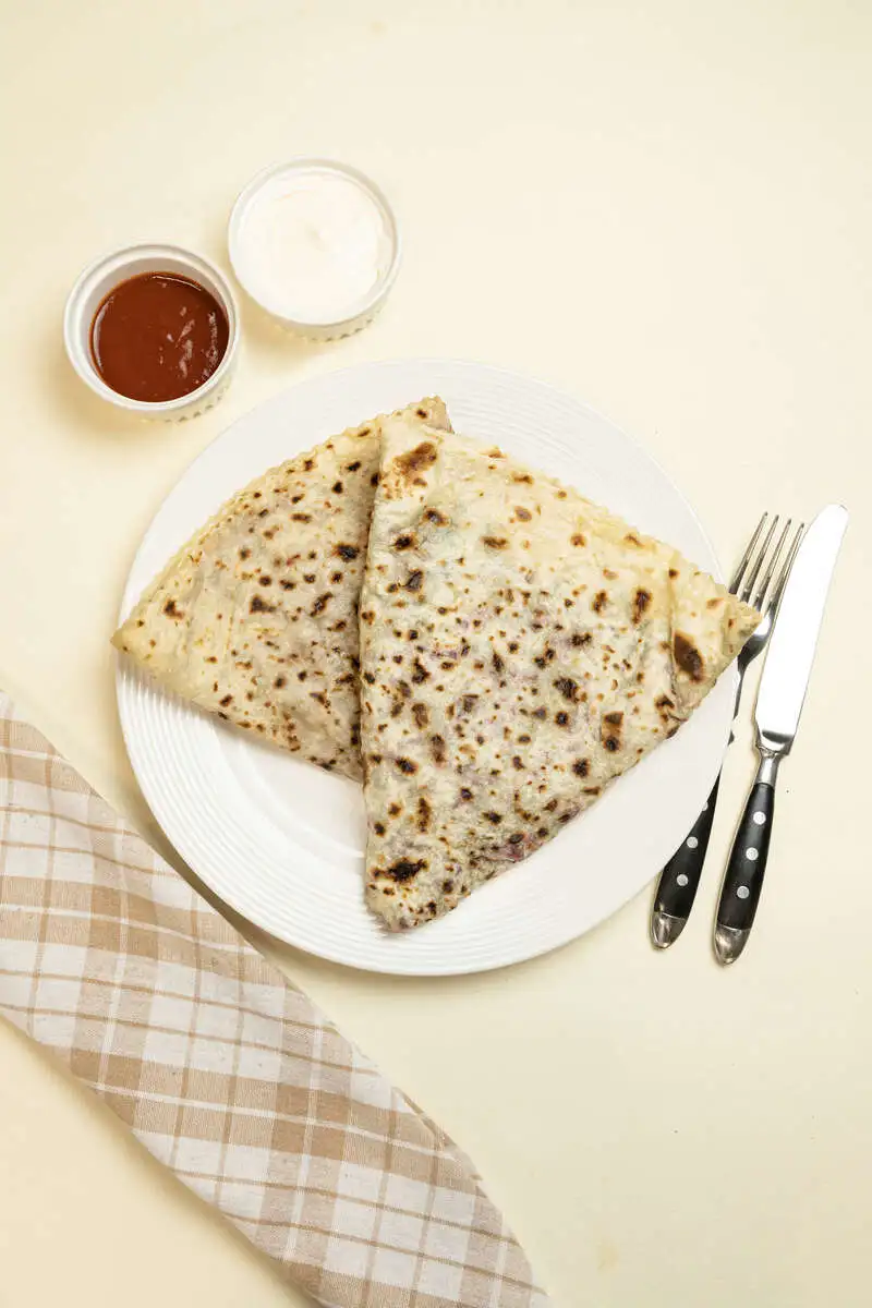 Кутаб с картошкой