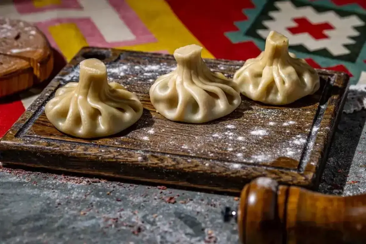 Хинкали с бараниной