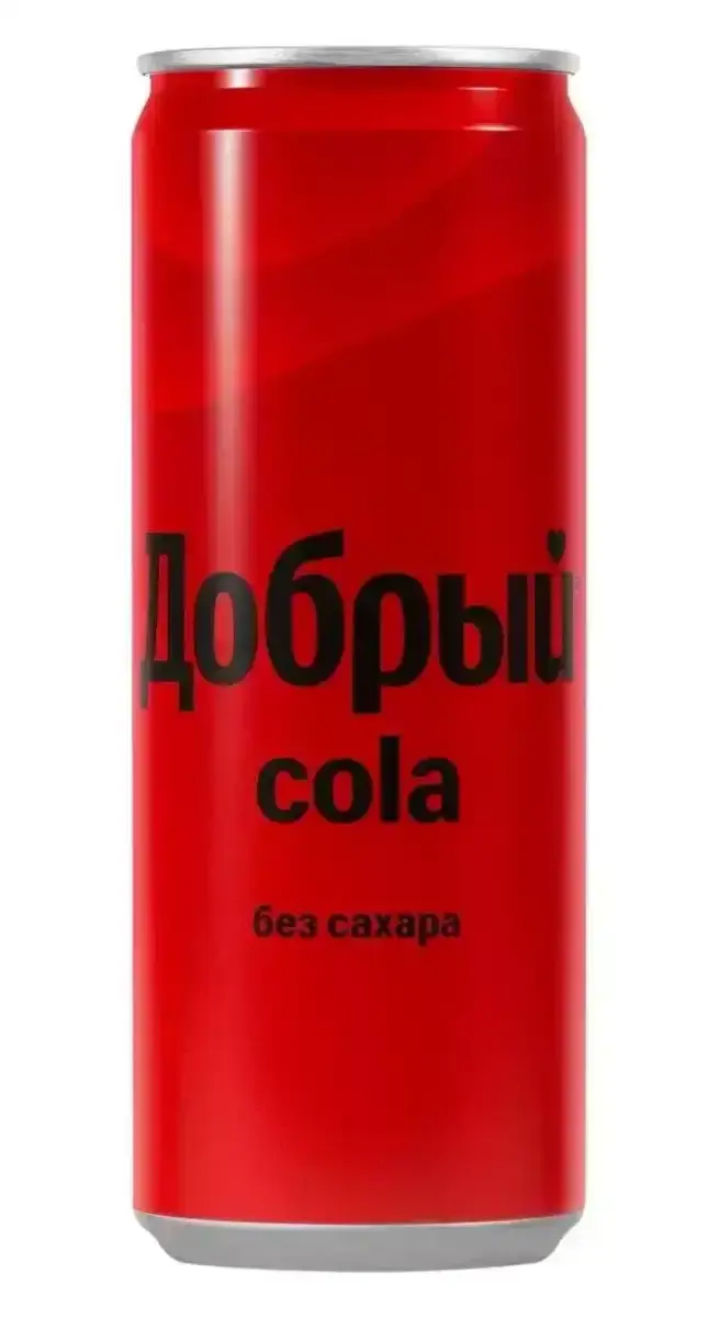 Добрый кола ж/б без сахара 0.33(м)
