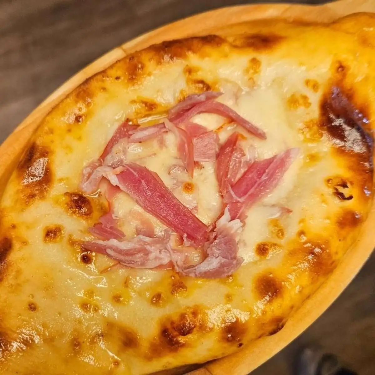 Хачапури с беконом