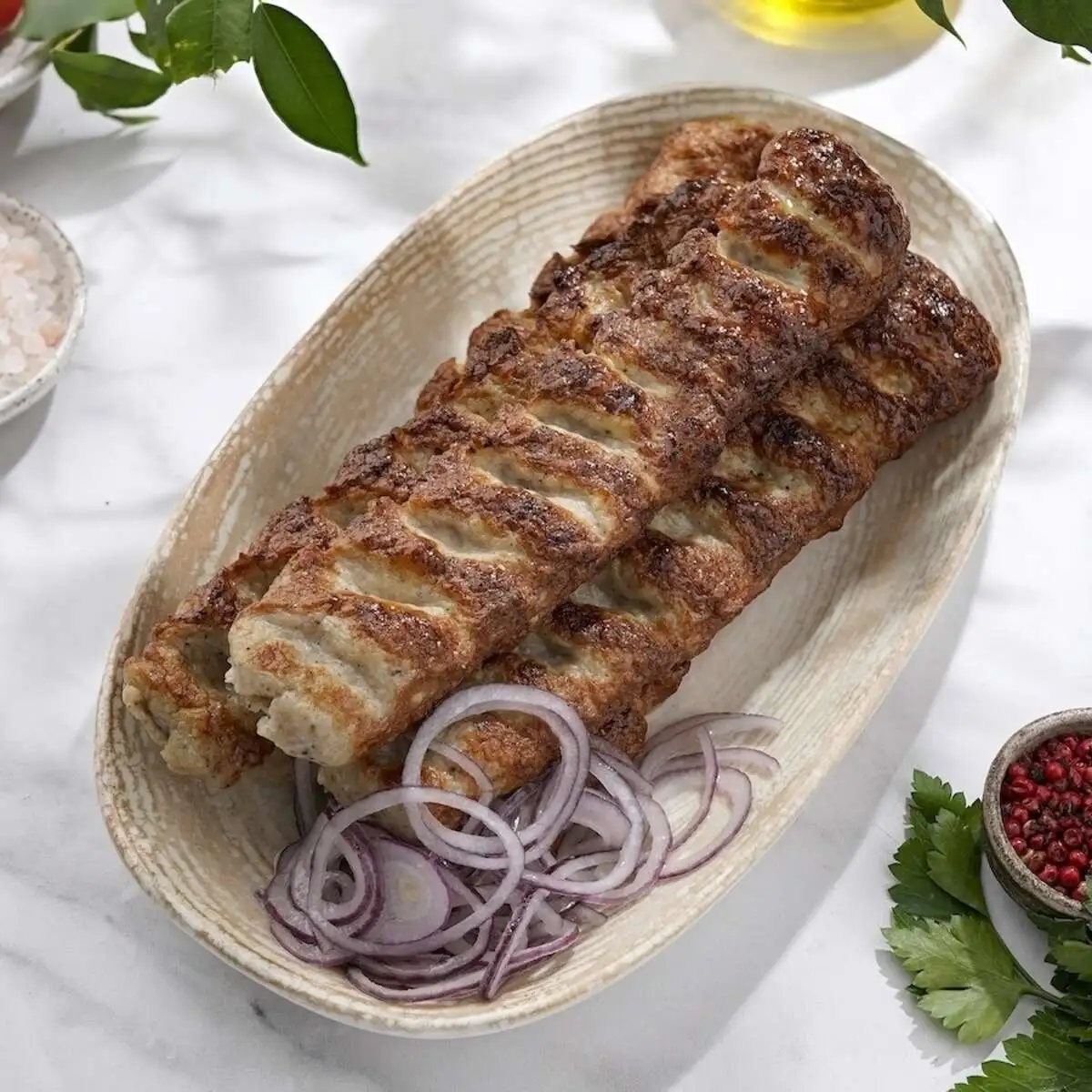 Люля-кебаб  из курицы 