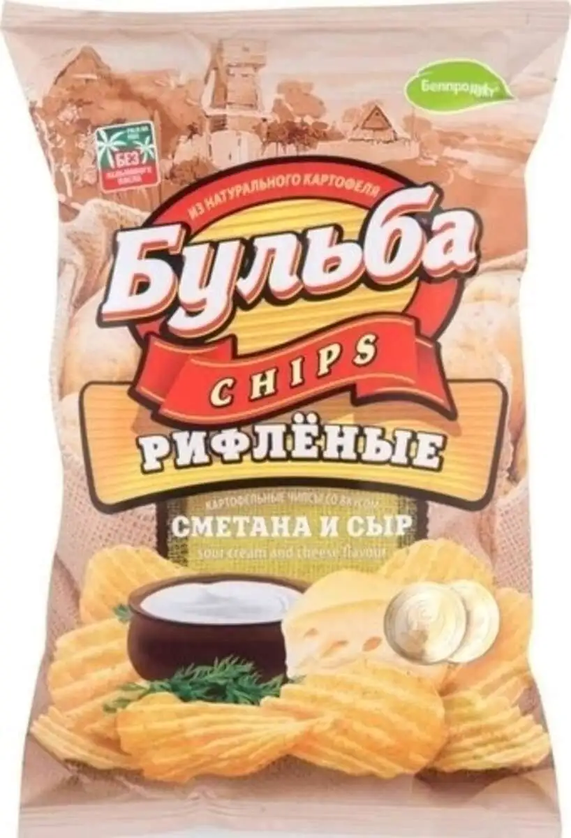 Чипсы Бульба Сметана/Сыр 75г