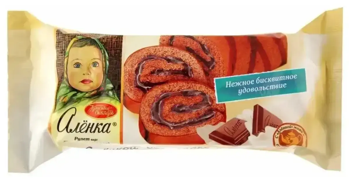Рулет Аленка Молочный Шоколад 200г