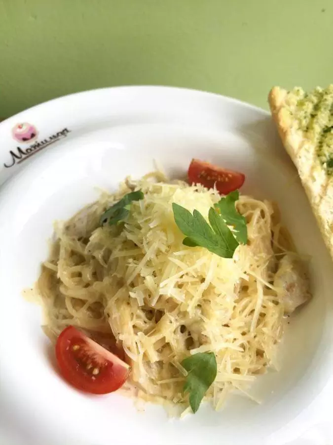 Паста с курочкой