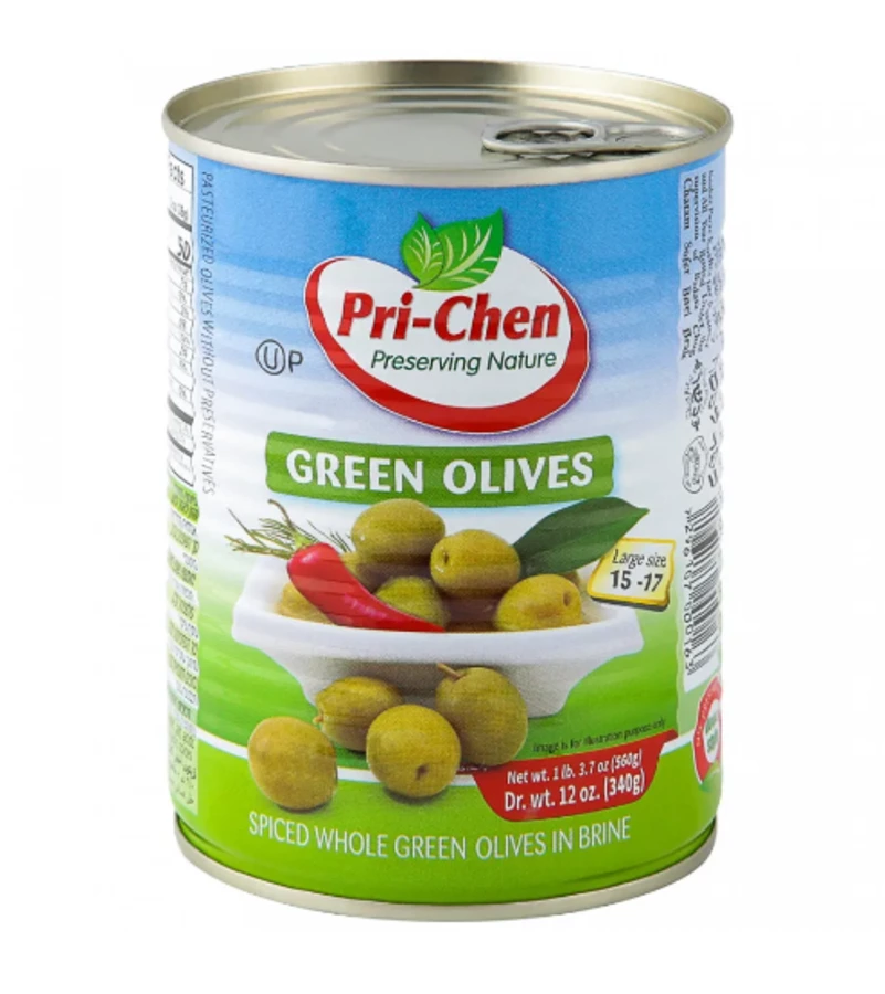 Оливки Мансанилья "Pri-chen" цельные, 560 г 