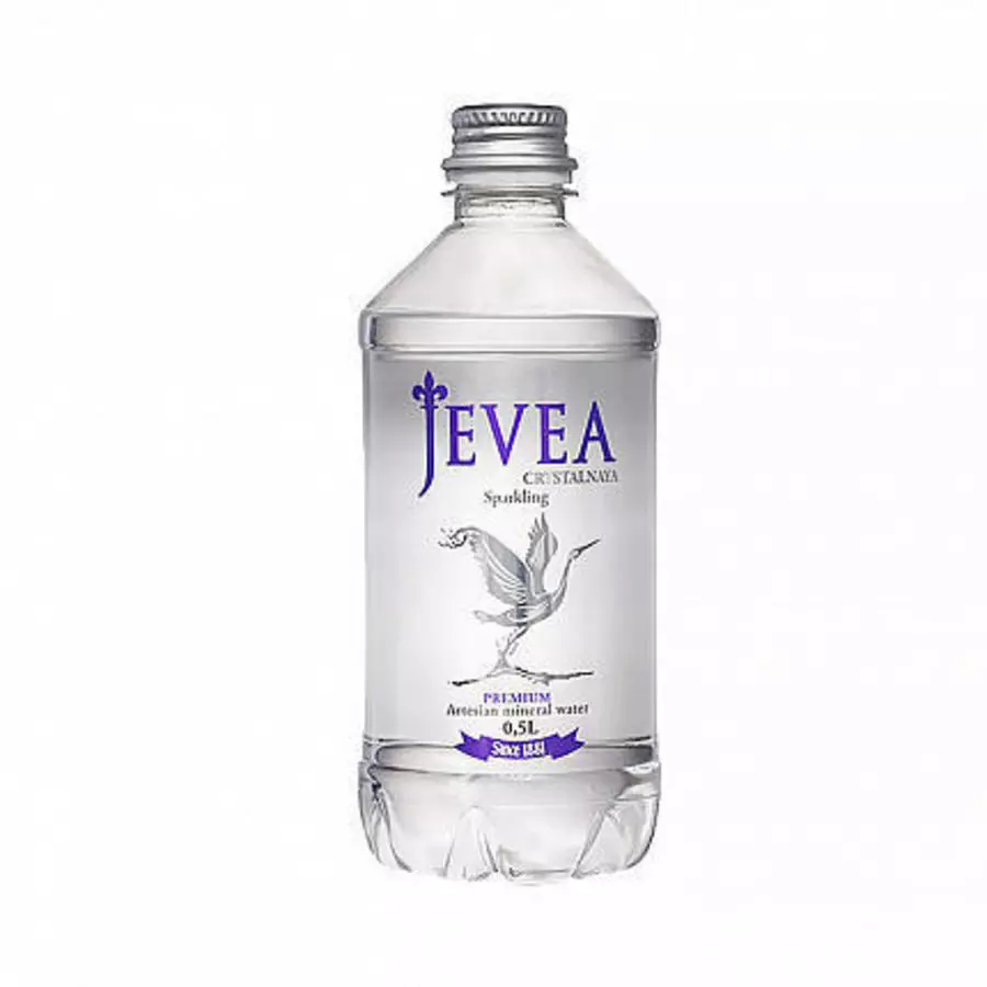 Вода JEVEA  газированная 0.5 л