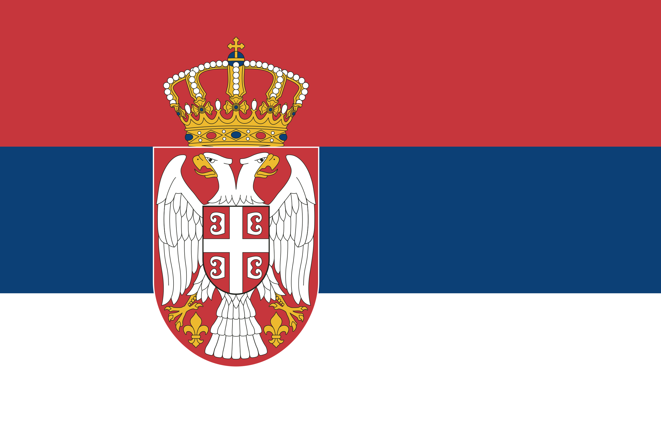 Флаг Сербии